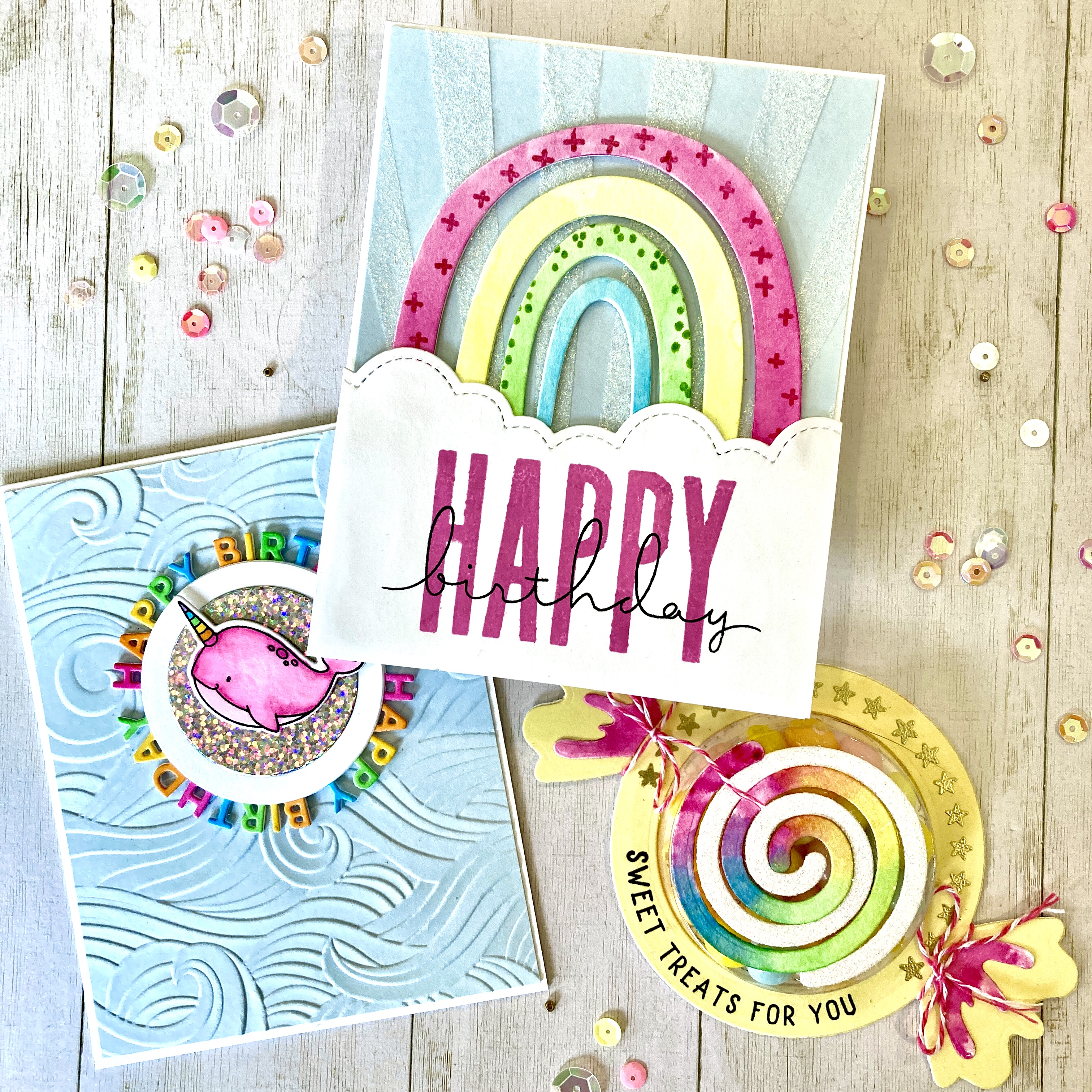 Dimensional Mixed Media Die Cuts with Honey Bee Stamps - {creative chick}